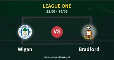 Wigan vs Bradford 14/03