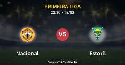 Nacional vs Estoril 15/03