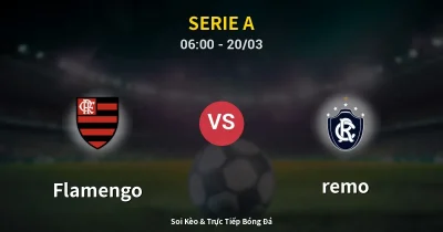 Flamengo vs remo 20/03