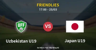 Uzbekistan U19 vs Japan U19 25/03