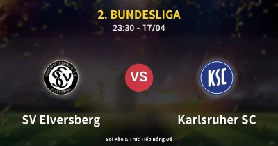 SV Elversberg vs Karlsruher SC 17/04